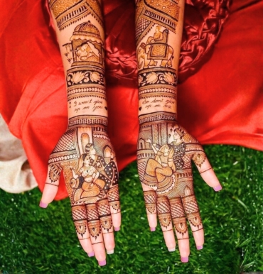 South Indian Mehndi